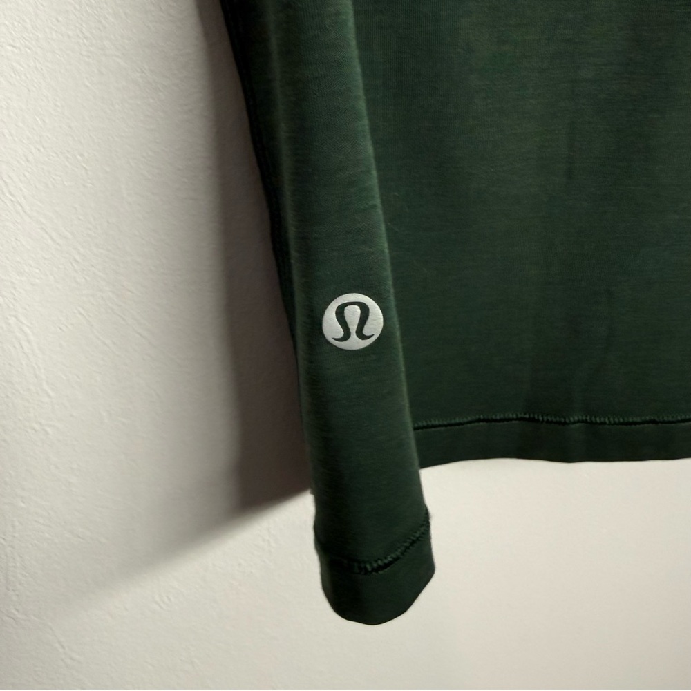 81: Lululemon Jersey Training Tank Top Legacy Green Size 14? 21” PTP - Picture 5 of 5